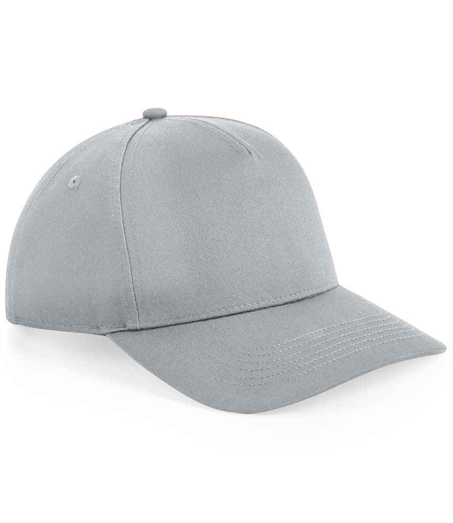Beechfield Urbanwear 5 Panel Snapback Cap - Light Grey (BB649)