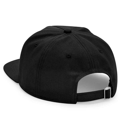 Beechfield Organic Cotton Unstructured 5 Panel Cap - Black (BB64N)