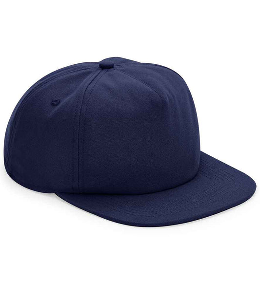 Beechfield Organic Cotton Unstructured 5 Panel Cap - Oxford Navy (BB64N)