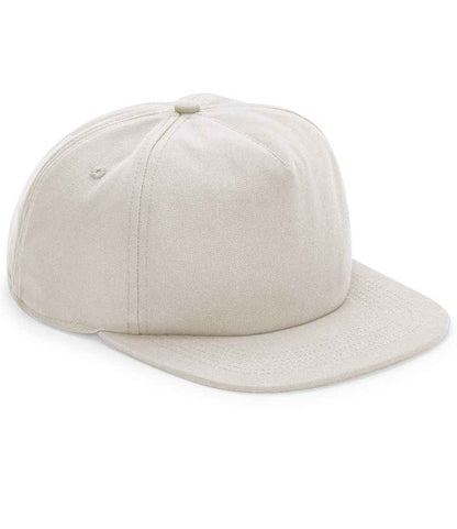 Beechfield Organic Cotton Unstructured 5 Panel Cap - Sand (BB64N)