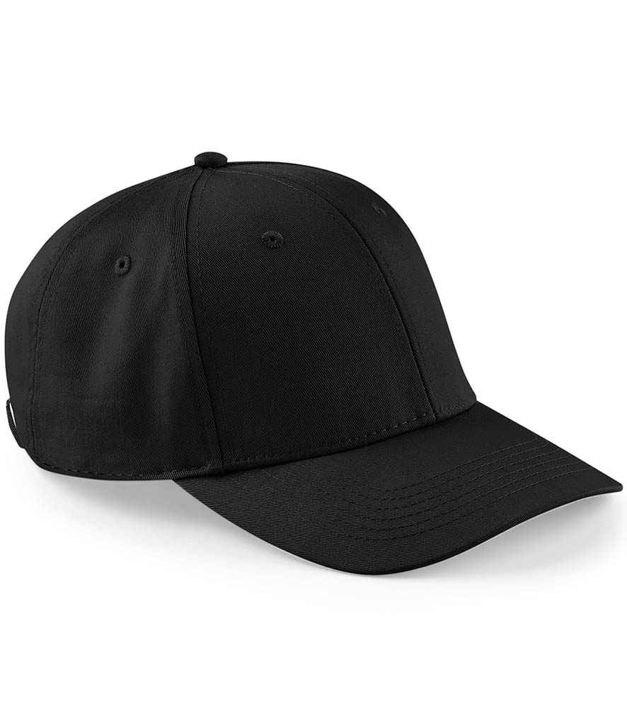Beechfield Urbanwear 6 Panel Cap - Black (BB651)