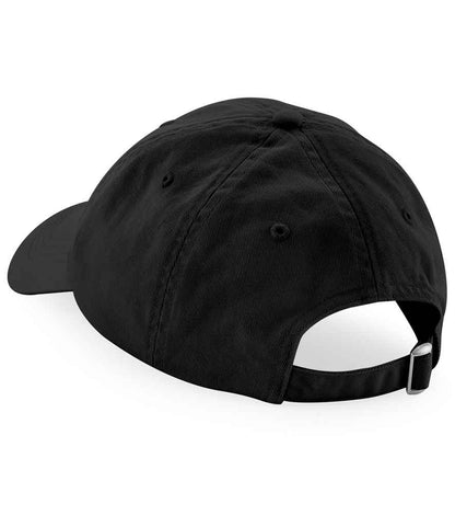 Beechfield Organic Cotton 6 Panel Dad Cap - Black (BB652N)