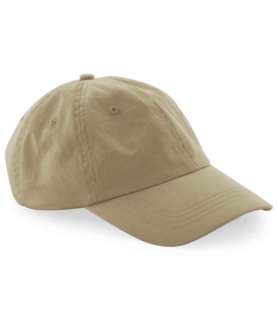 Beechfield Organic Cotton 6 Panel Dad Cap - Desert Sand (BB652N)