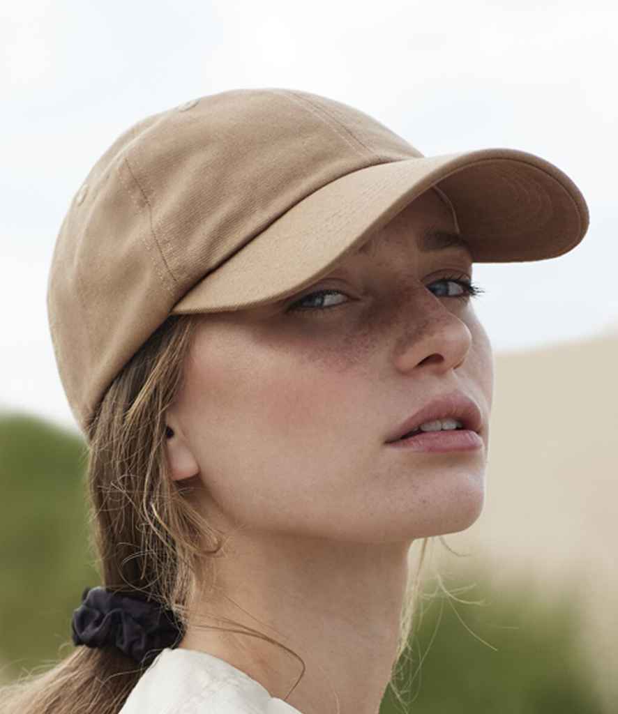 Beechfield Organic Cotton 6 Panel Dad Cap - Desert Sand (BB652N)