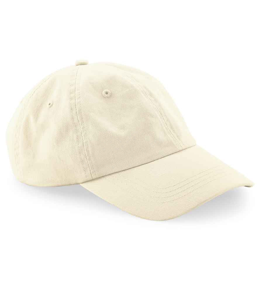 Beechfield Organic Cotton 6 Panel Dad Cap - Natural (BB652N)