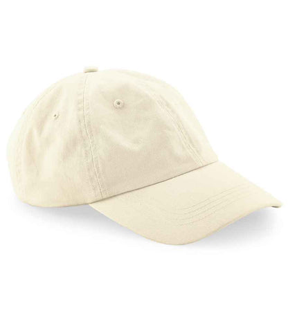 Beechfield Organic Cotton 6 Panel Dad Cap - Natural (BB652N)