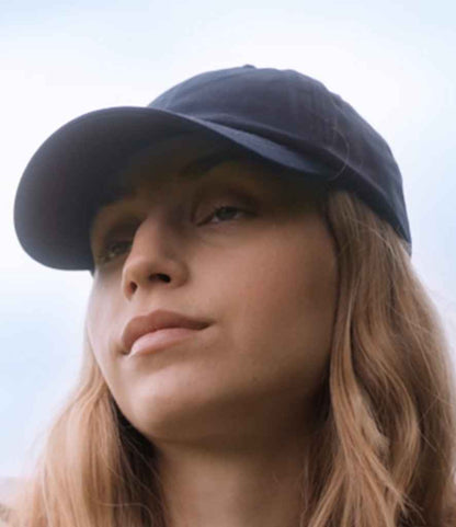 Beechfield Organic Cotton 6 Panel Dad Cap - Navy (BB652N)