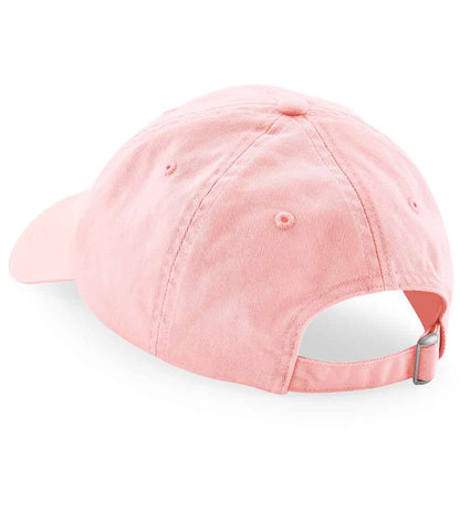 Beechfield Organic Cotton 6 Panel Dad Cap - Powder Pink (BB652N)