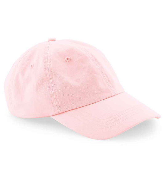 Beechfield Organic Cotton 6 Panel Dad Cap - Powder Pink (BB652N)