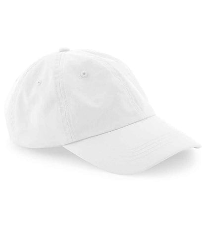 Beechfield Organic Cotton 6 Panel Dad Cap - White (BB652N)