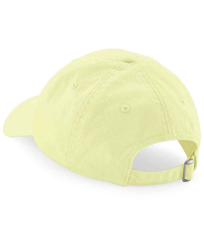 Beechfield Low Profile 6 Panel Dad Cap - Pastel Lemon (BB653)