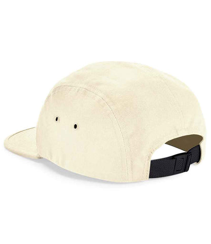 Beechfield Canvas 5 Panel Cap - Natural (BB654)