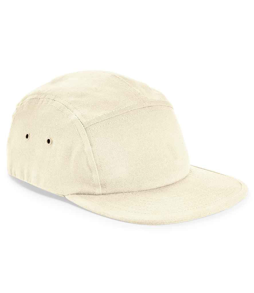 Beechfield Canvas 5 Panel Cap - Natural (BB654)