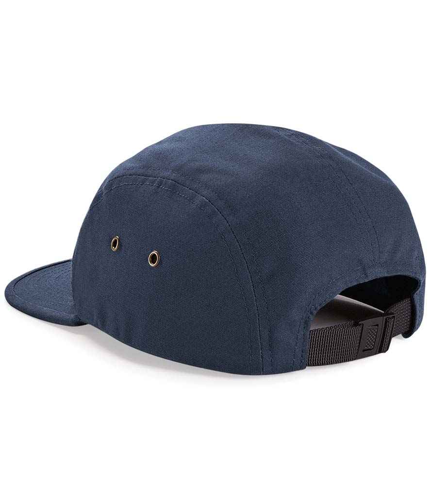 Beechfield Canvas 5 Panel Cap - Navy (BB654)