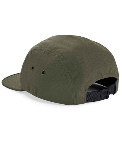 Beechfield Canvas 5 Panel Cap - Olive Green (BB654)