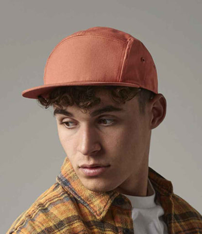 Beechfield Canvas 5 Panel Cap - Terracotta (BB654)