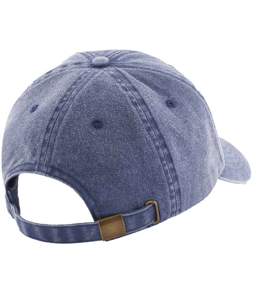 Beechfield Junior Low Profile Vintage Cap - Vintage Denim (BB655B)
