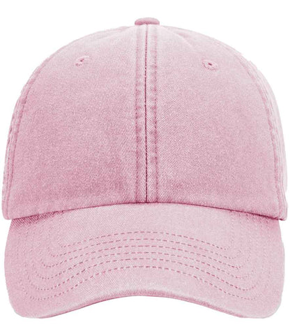 Beechfield Junior Low Profile Vintage Cap - Vintage Dusky Pink (BB655B)