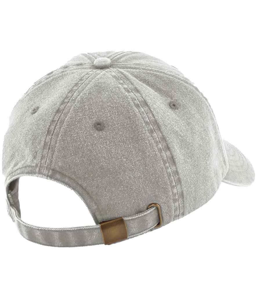 Beechfield Low Profile Vintage Cap - Vintage Grey (BB655)