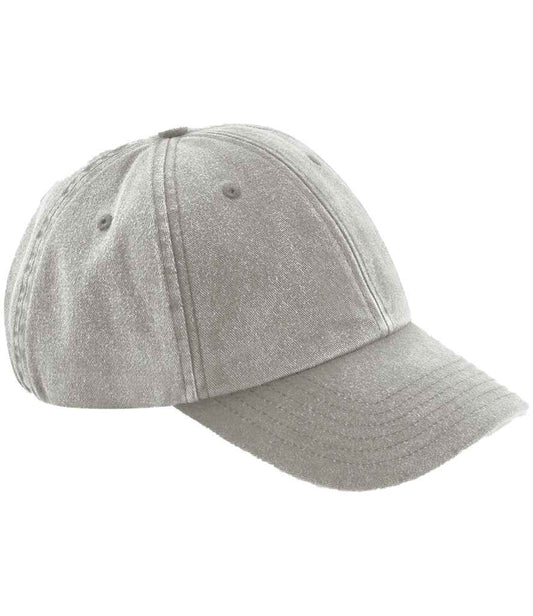 Beechfield Low Profile Vintage Cap - Vintage Grey (BB655)