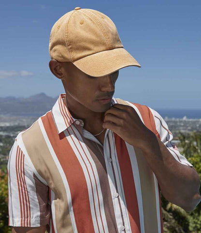 Beechfield Low Profile Vintage Cap - Vintage Mustard (BB655)