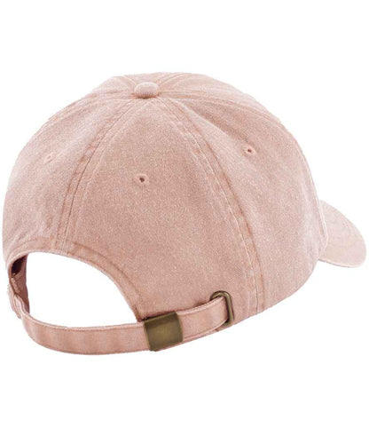 Beechfield Low Profile Vintage Cap - Vintage Peach (BB655)