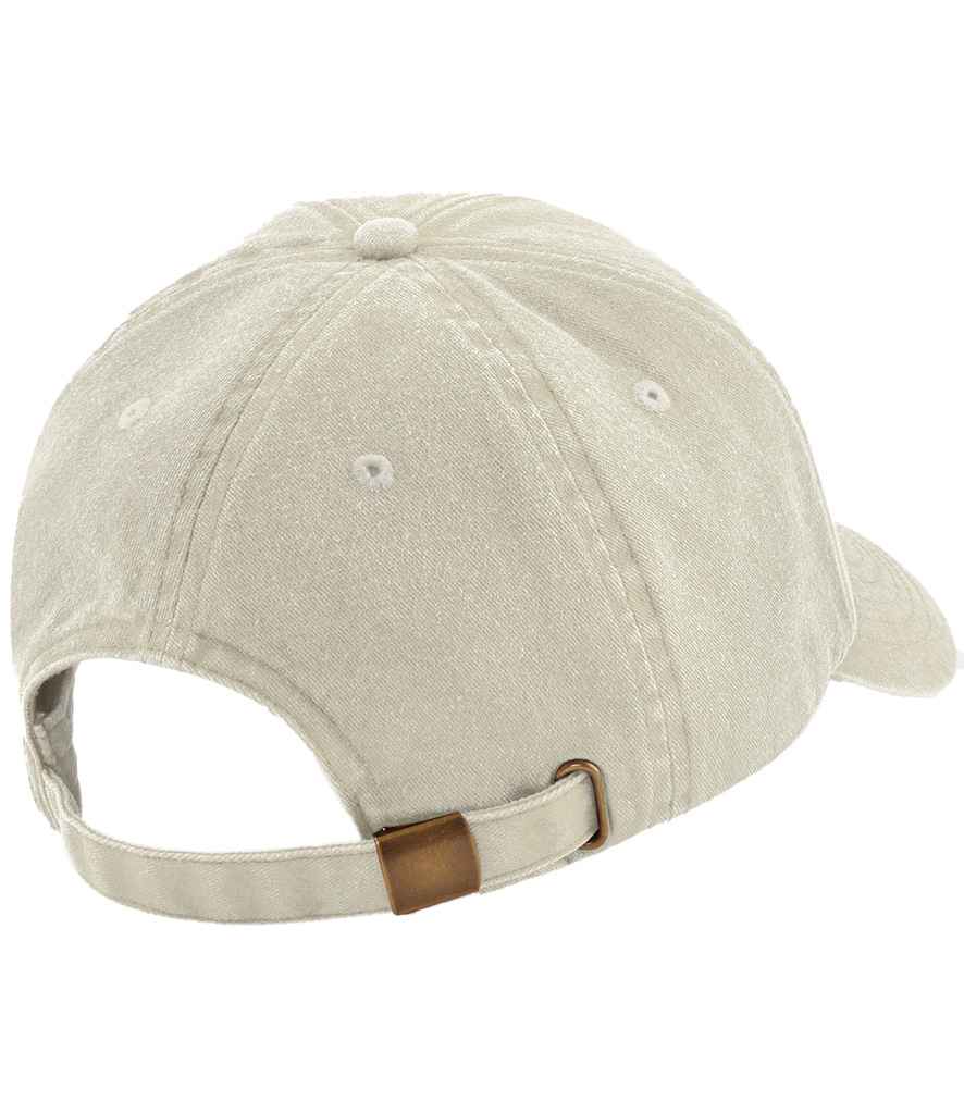 Beechfield Low Profile Vintage Cap - Vintage Sand (BB655)