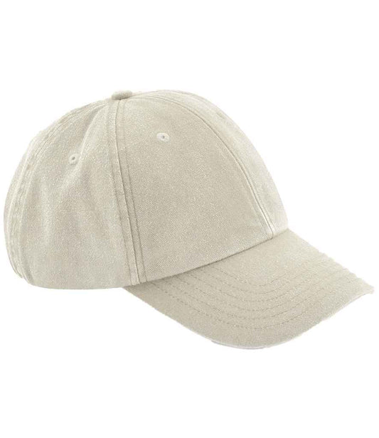 Beechfield Low Profile Vintage Cap - Vintage Sand (BB655)