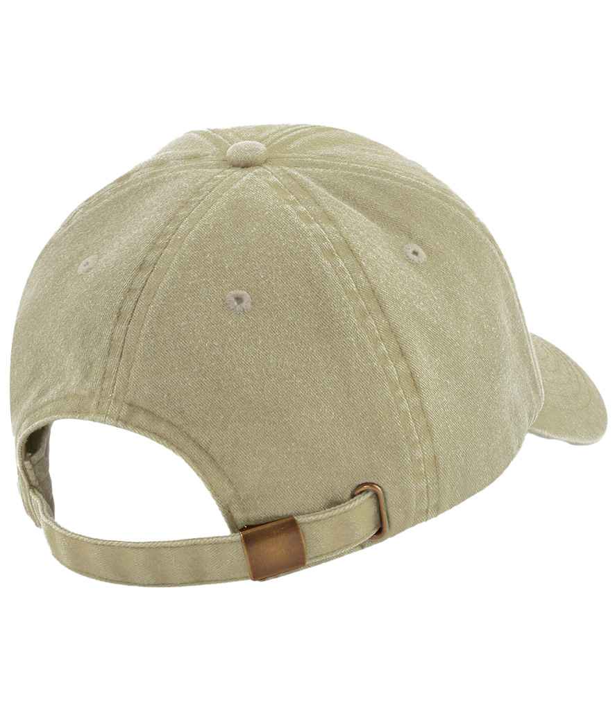 Beechfield Low Profile Vintage Cap - Vintage Stone (BB655)