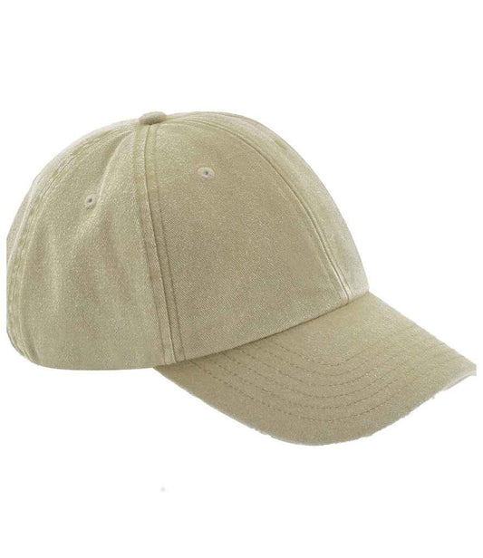 Beechfield Low Profile Vintage Cap - Vintage Stone (BB655)