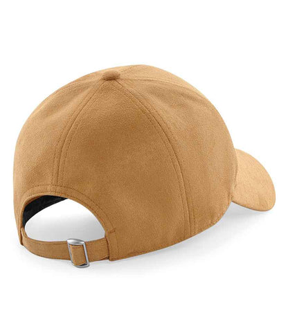 Beechfield Faux Suede 6 Panel Cap - Caramel (BB656)