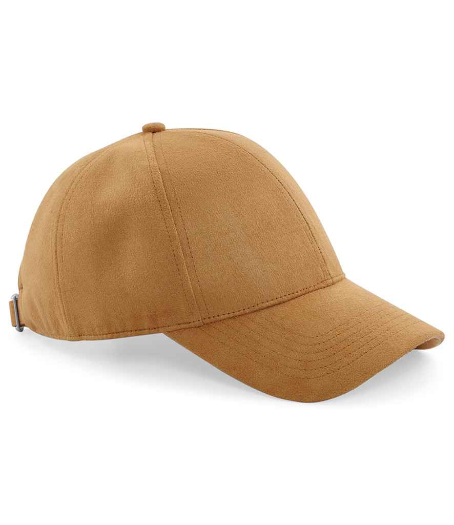 Beechfield Faux Suede 6 Panel Cap - Caramel (BB656)