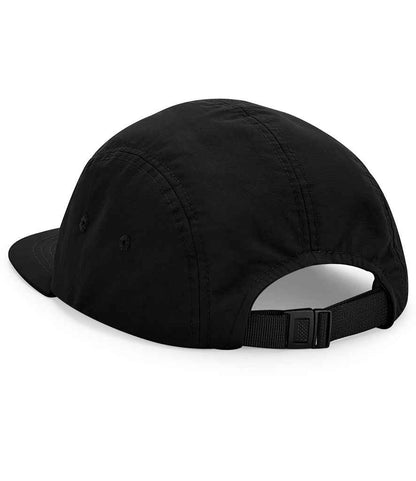 Beechfield Outdoor 5 Panel Camper Cap - Black (BB659)