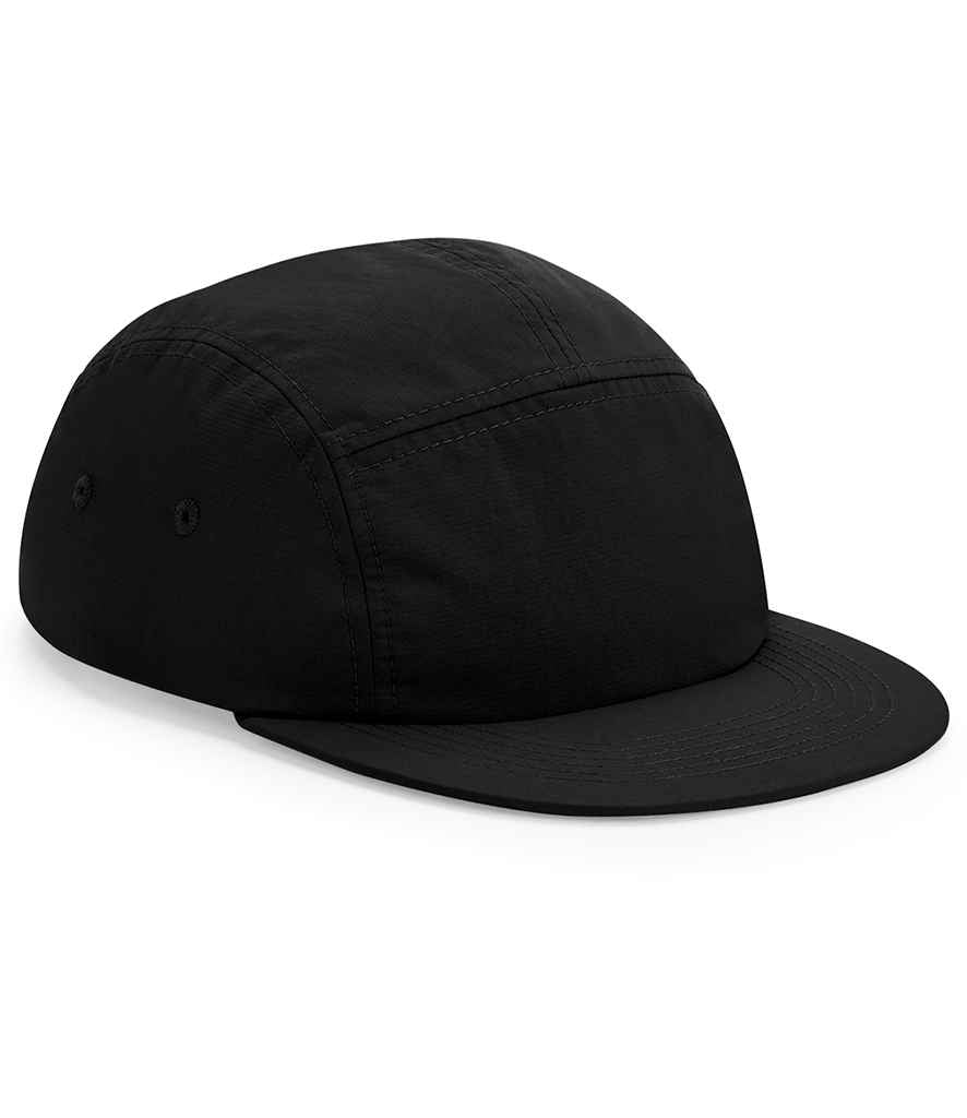 Beechfield Outdoor 5 Panel Camper Cap - Black (BB659)