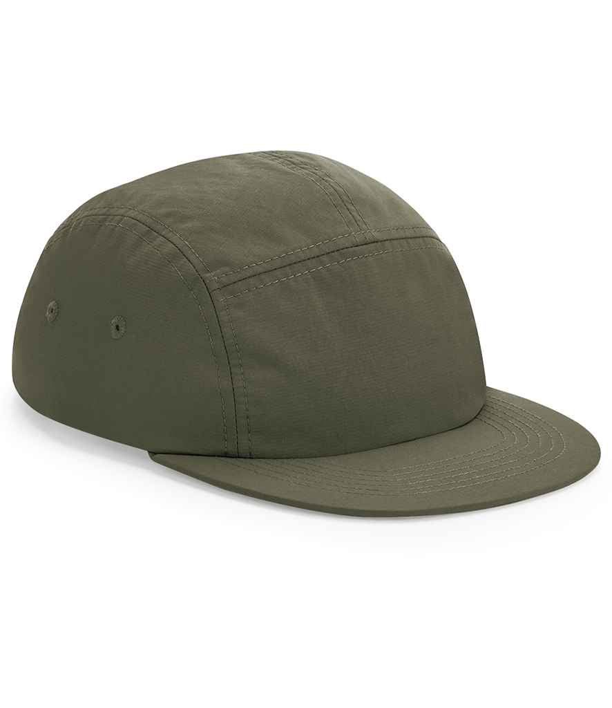 Beechfield Outdoor 5 Panel Camper Cap - Olive Green (BB659)