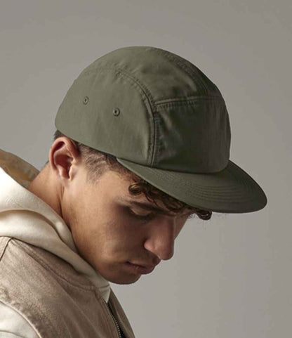 Beechfield Outdoor 5 Panel Camper Cap - Olive Green (BB659)