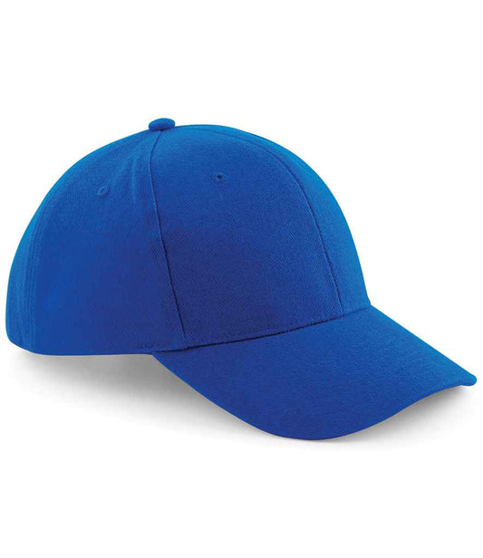 Beechfield Pro-Style Heavy Brushed Cotton Cap - Bright Royal (BB65)