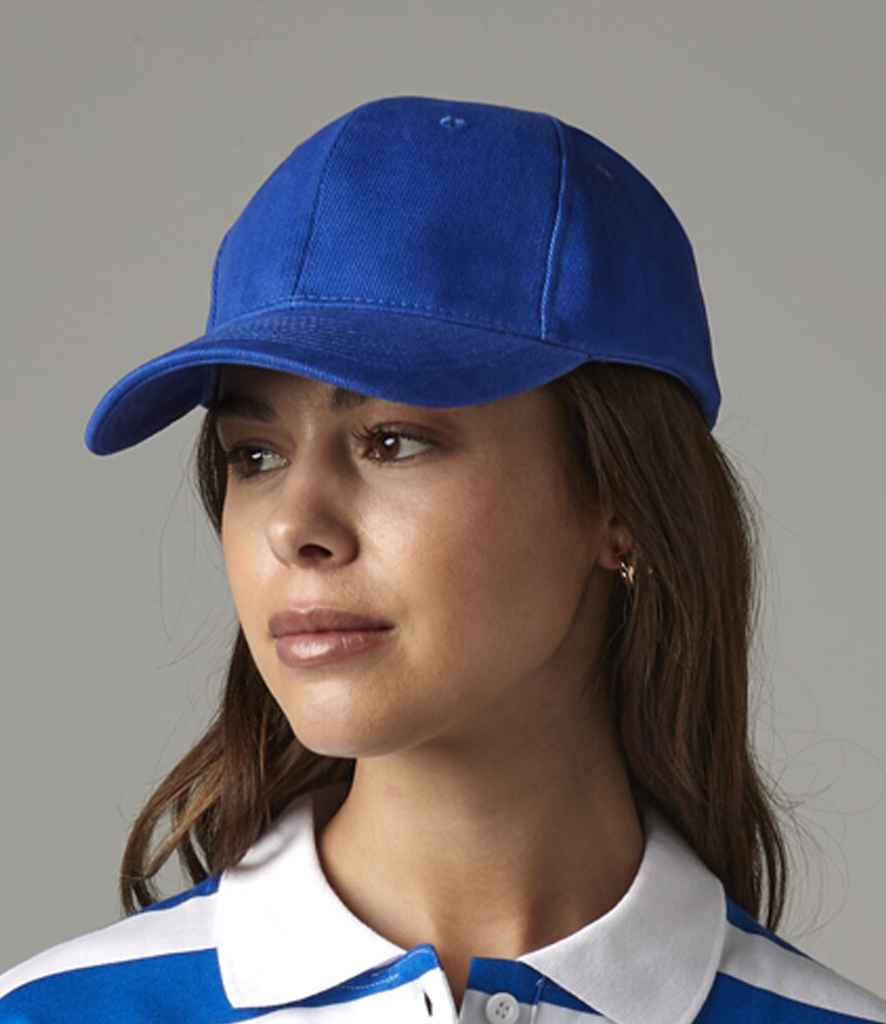 Beechfield Pro-Style Heavy Brushed Cotton Cap - Bright Royal (BB65)