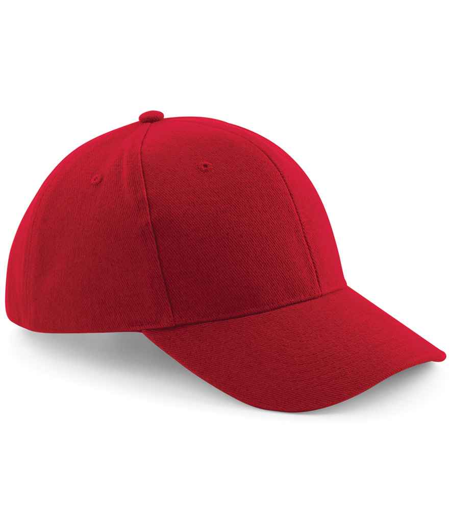 Beechfield Pro-Style Heavy Brushed Cotton Cap - Classic Red (BB65)