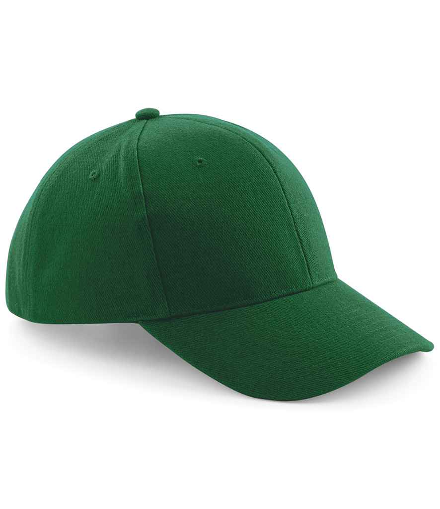 Beechfield Pro-Style Heavy Brushed Cotton Cap - Forest Green (BB65)