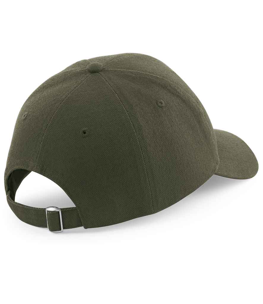 Beechfield Pro-Style Heavy Brushed Cotton Cap - Olive Green (BB65)