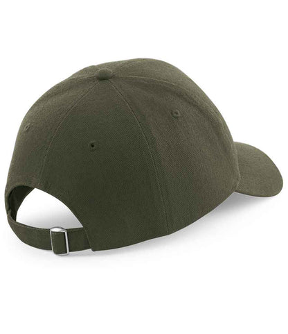 Beechfield Pro-Style Heavy Brushed Cotton Cap - Olive Green (BB65)