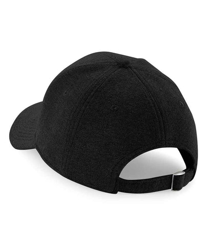 Beechfield Jersey Athleisure Baseball Cap - Black (BB677)