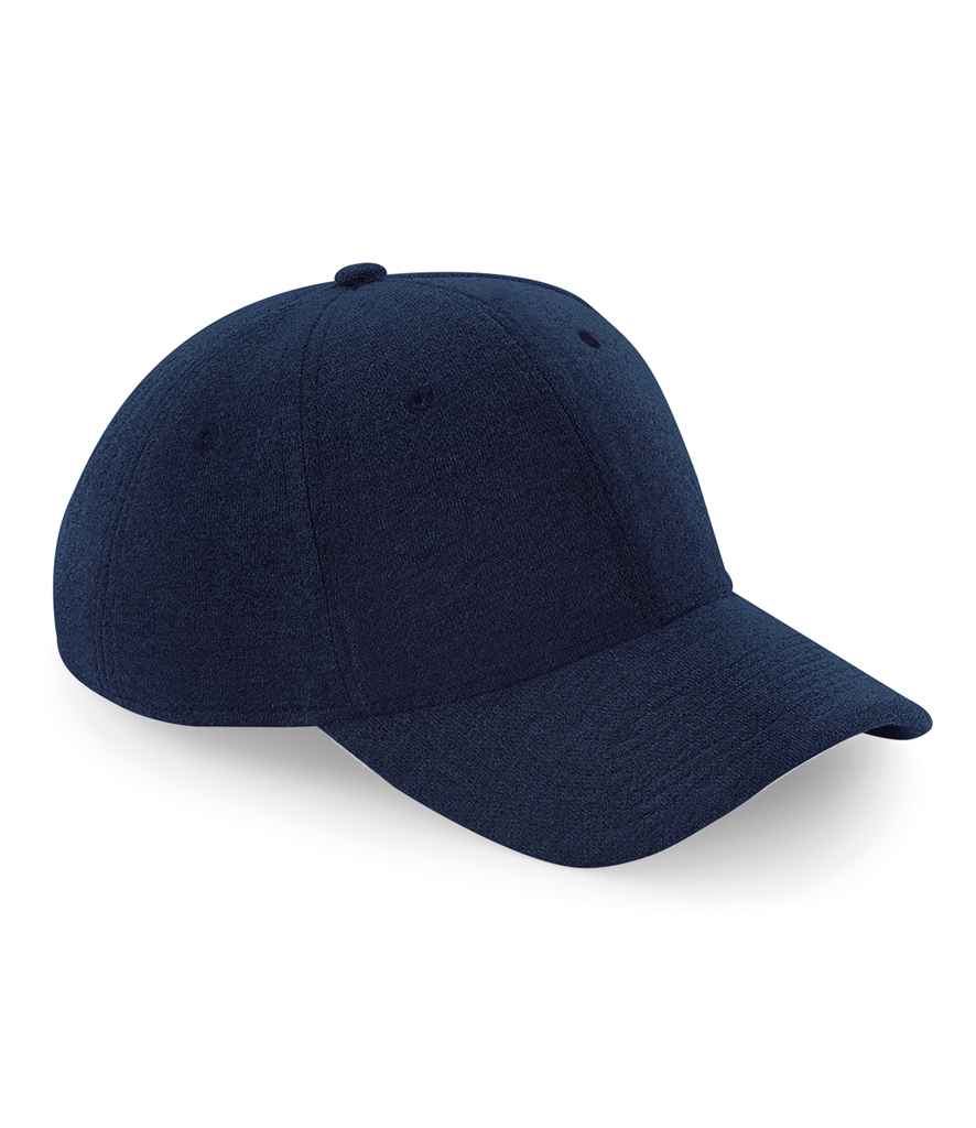 Beechfield Jersey Athleisure Baseball Cap - French Navy (BB677)