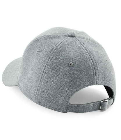 Beechfield Jersey Athleisure Baseball Cap - Heather Grey (BB677)