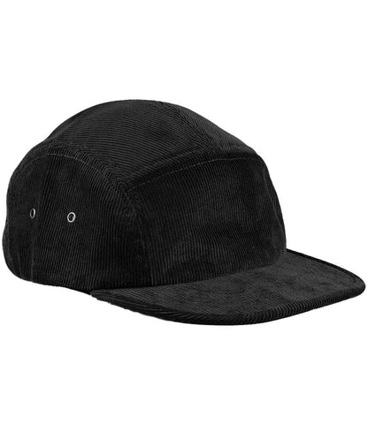 Beechfield EarthAware® Organic Cord Camper Cap - Black (BB679)