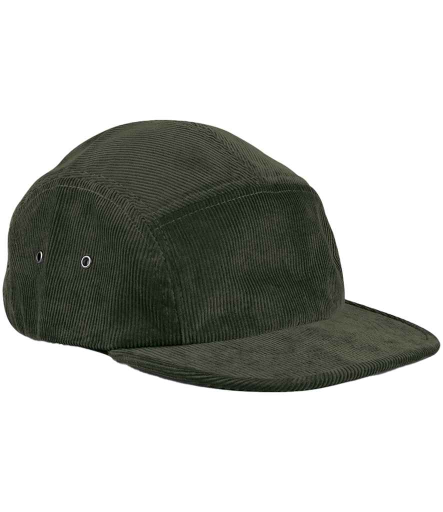 Beechfield EarthAware® Organic Cord Camper Cap - Forest Night (BB679)