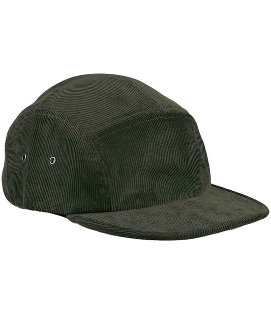 Beechfield EarthAware® Organic Cord Camper Cap - Forest Night (BB679)