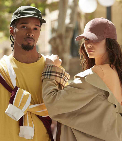Beechfield EarthAware® Organic Cord Baseball Cap - Forest Night (BB680)