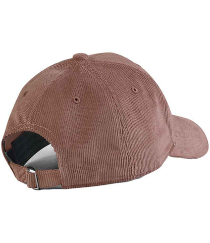 Beechfield EarthAware® Organic Cord Baseball Cap - Redwood (BB680)